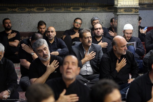 مراسم ختم پاسدار قرآنی شهید احسان ذاکری