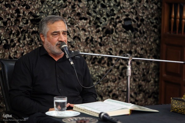مراسم ختم پاسدار قرآنی شهید احسان ذاکری