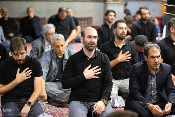 مراسم ختم پاسدار قرآنی شهید احسان ذاکری