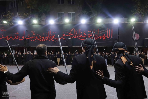 مراسم شاه حسین گویان تبریز