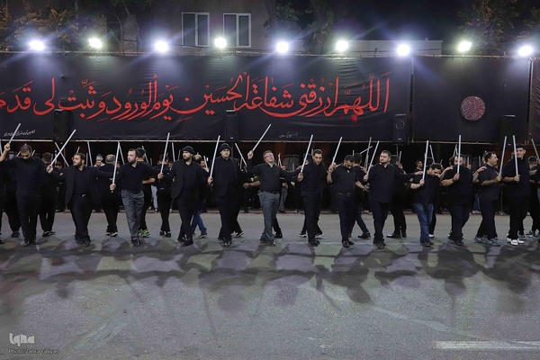 مراسم شاه حسین گویان تبریز