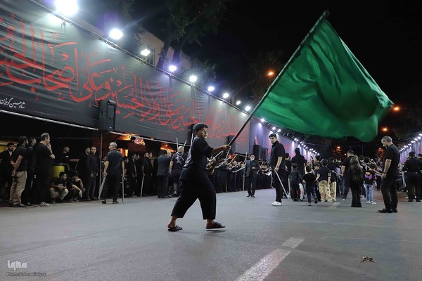 مراسم شاه حسین گویان تبریز