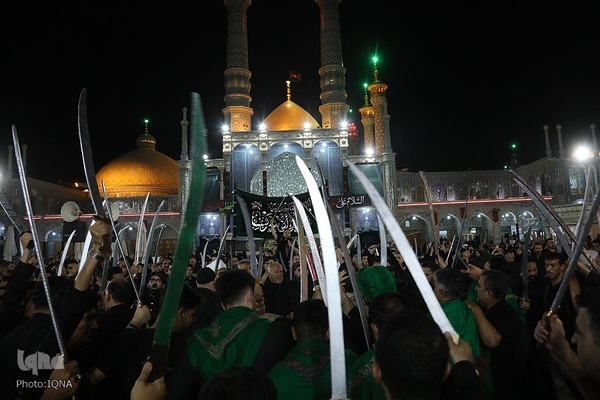 آیین سنتی مشق شمشیر در قم