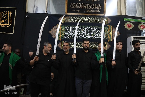 آیین سنتی مشق شمشیر در قم