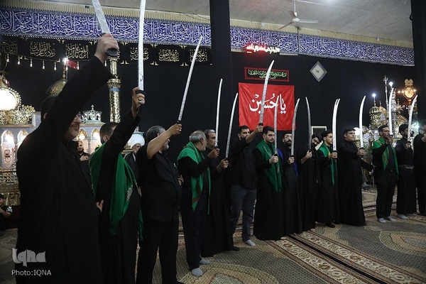 آیین سنتی مشق شمشیر در قم