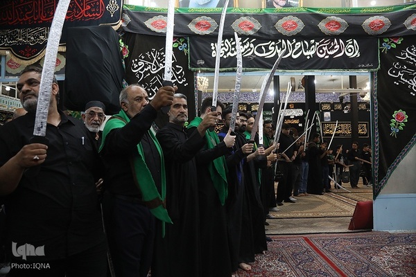 آیین سنتی مشق شمشیر در قم