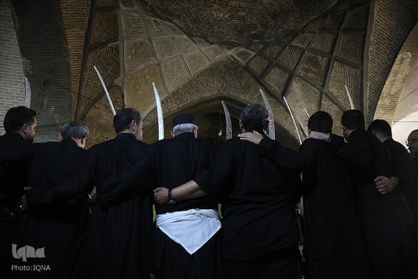 آیین سنتی مشق شمشیر در قم