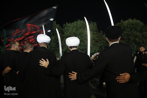 آیین سنتی مشق شمشیر در قم