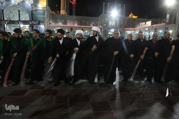 آیین سنتی مشق شمشیر در قم