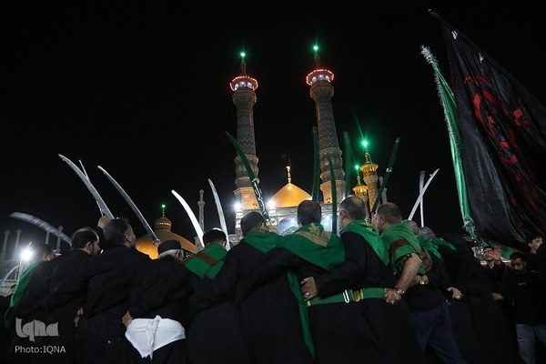 آیین سنتی مشق شمشیر در قم