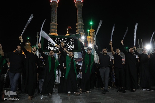 آیین سنتی مشق شمشیر در قم