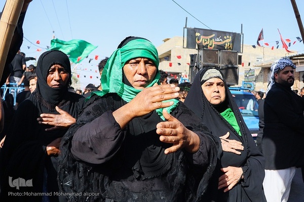 مراسم عزاداری «یوم العباس» در اهواز