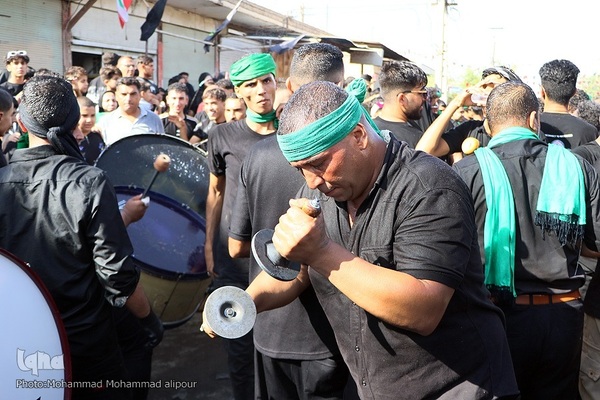 مراسم عزاداری «یوم العباس» در اهواز