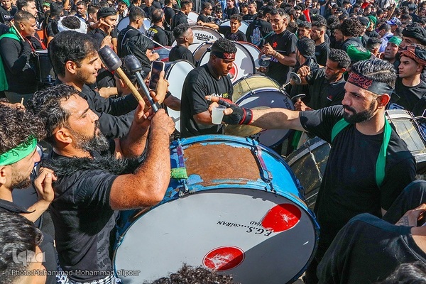 مراسم عزاداری «یوم العباس» در اهواز