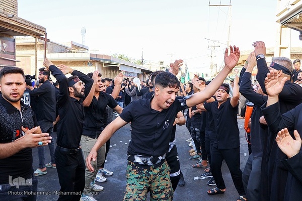 مراسم عزاداری «یوم العباس» در اهواز