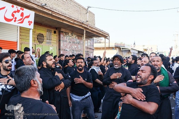 مراسم عزاداری «یوم العباس» در اهواز