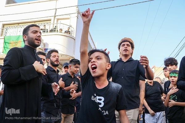 مراسم عزاداری «یوم العباس» در اهواز