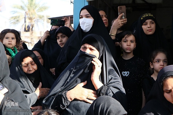 مراسم عزاداری «یوم العباس» در اهواز