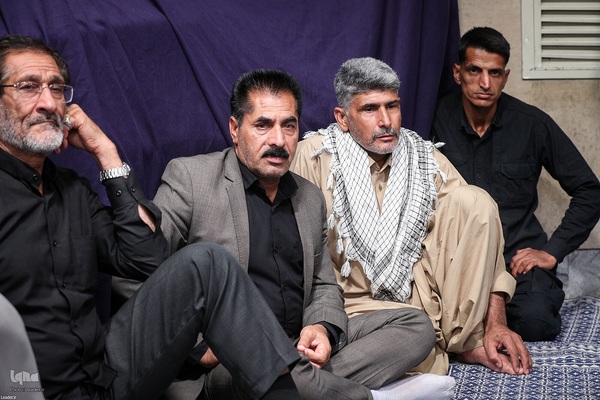 مراسم عزاداری شب تاسوعا در حسینیه امام خمینی(ره)