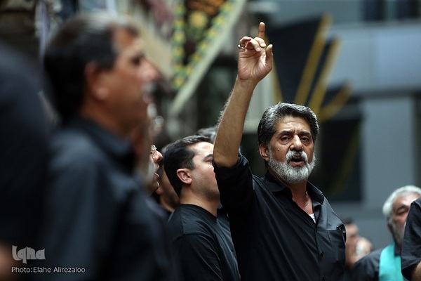 مراسم عزاداری تاسوعای حسینی در بازار بزرگ تهران