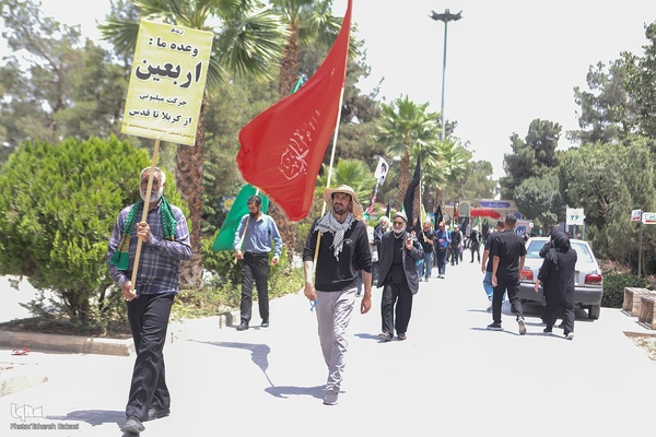 گلزار شهدا میزبان تاسوعا