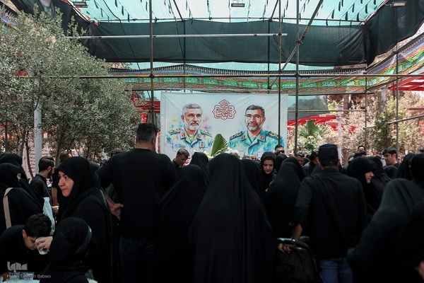 گلزار شهدا میزبان تاسوعا