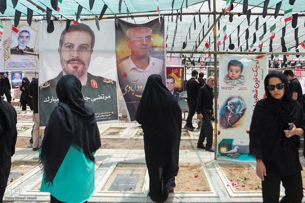 گلزار شهدا میزبان تاسوعا