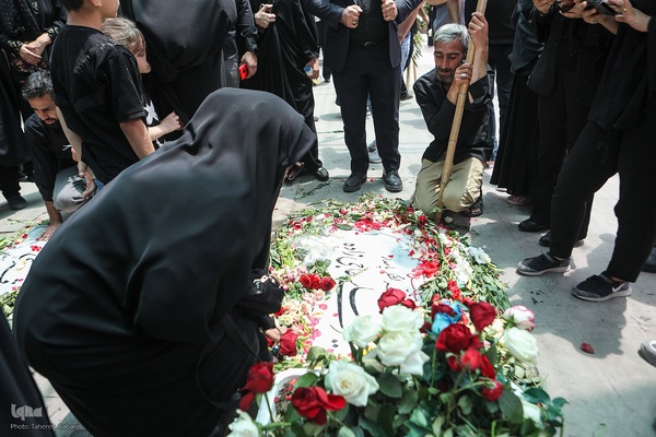 گلزار شهدا میزبان تاسوعا