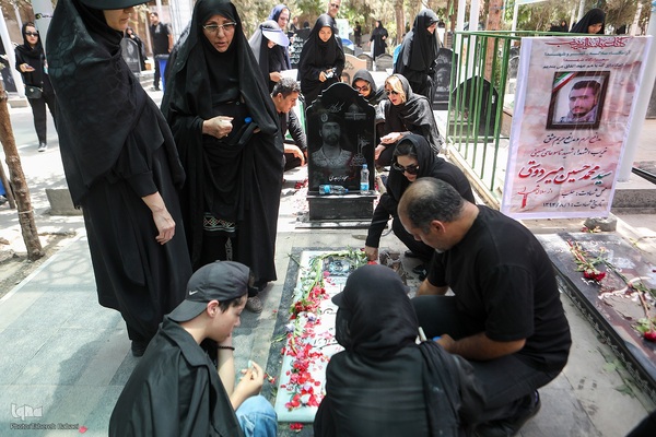 گلزار شهدا میزبان تاسوعا