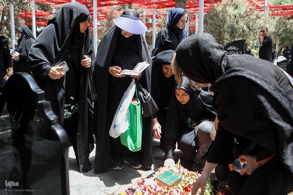 گلزار شهدا میزبان تاسوعا