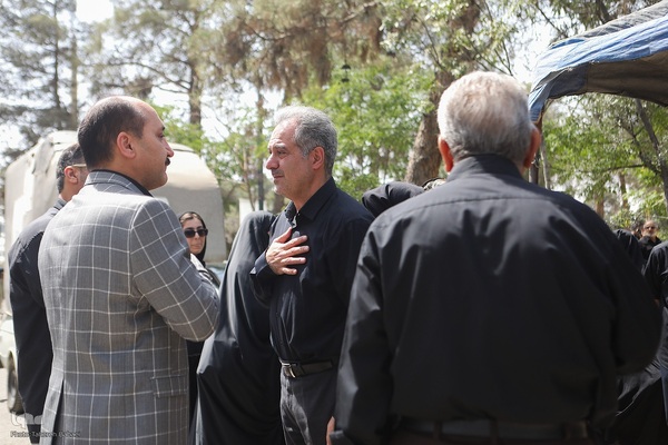 مراسم تشییع پیکر حجت‌الاسلام و المسلمین سیدمحمدباقر حجتی