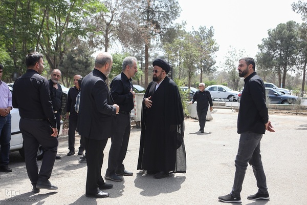 مراسم تشییع پیکر حجت‌الاسلام و المسلمین سیدمحمدباقر حجتی