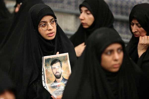 مراسم عزادارای شب عاشورا با حضور رهبر معظم انقلاب