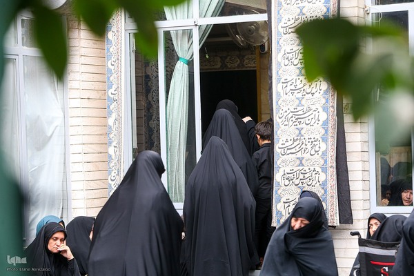 روز آخر روضه حسینیه ارفع الواعظین