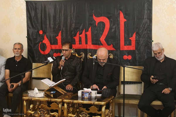 شب سوم شهادت امام حسین(ع) در بیت استاد موسوی‌بلده