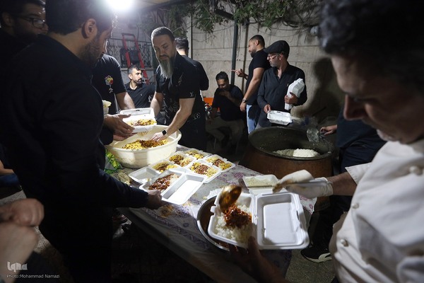 شب سوم شهادت امام حسین(ع) در بیت استاد موسوی‌بلده