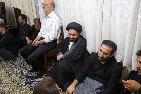 شب سوم شهادت امام حسین(ع) در بیت استاد موسوی‌بلده