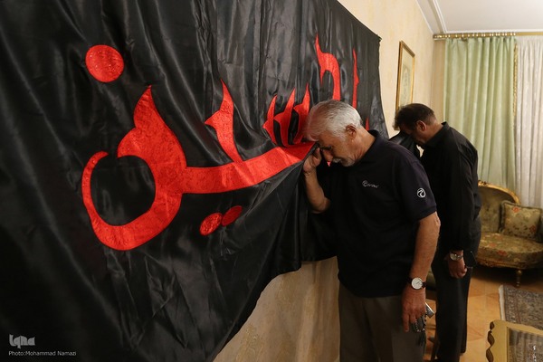 شب سوم شهادت امام حسین(ع) در بیت استاد موسوی‌بلده