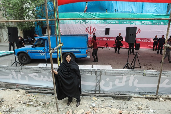 مراسم عزاداری و تجدید بیعت با شهدای حمله تروریستی رژیم صهیونیستی به نارمک