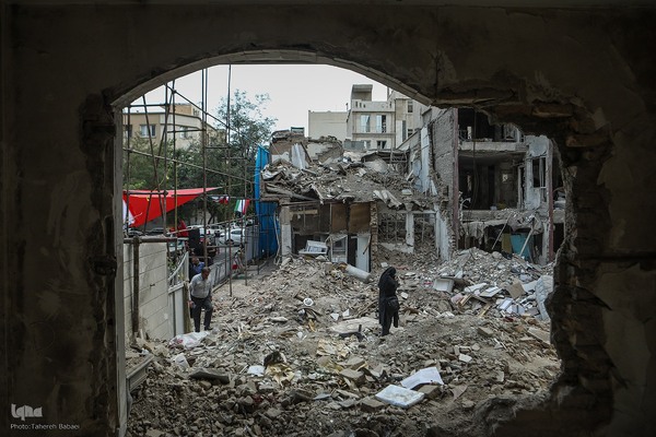 مراسم عزاداری و تجدید بیعت با شهدای حمله تروریستی رژیم صهیونیستی به نارمک