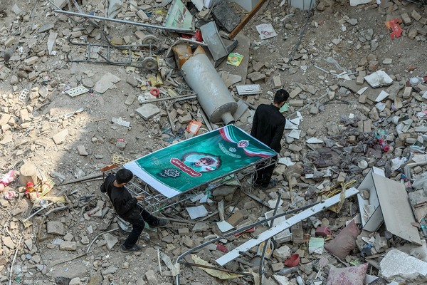 مراسم عزاداری و تجدید بیعت با شهدای حمله تروریستی رژیم صهیونیستی به نارمک