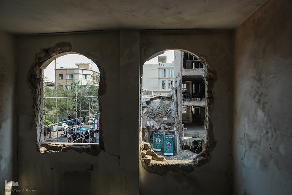 مراسم عزاداری و تجدید بیعت با شهدای حمله تروریستی رژیم صهیونیستی به نارمک