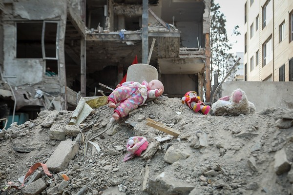 مراسم عزاداری و تجدید بیعت با شهدای حمله تروریستی رژیم صهیونیستی به نارمک