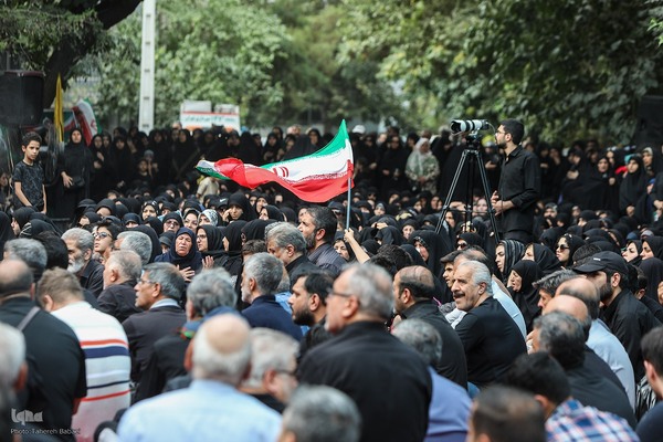 مراسم عزاداری و تجدید بیعت با شهدای حمله تروریستی رژیم صهیونیستی به نارمک