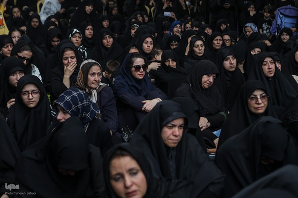 مراسم عزاداری و تجدید بیعت با شهدای حمله تروریستی رژیم صهیونیستی به نارمک