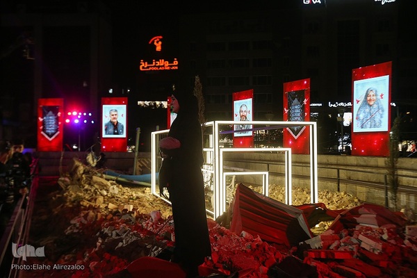 افتتاحیه یادمان «بچه‌های آسمان»