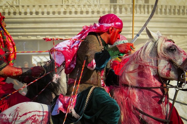 مراسم تعزیه و مقتل‌خوانی در خمینی‌شهر اصفهان