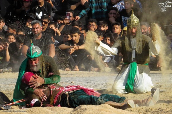 مراسم تعزیه و مقتل‌خوانی در خمینی‌شهر اصفهان