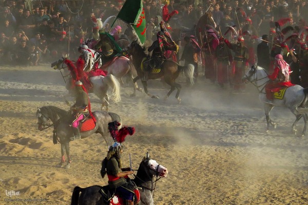 مراسم تعزیه و مقتل‌خوانی در خمینی‌شهر اصفهان