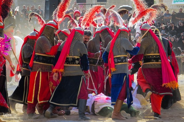 مراسم تعزیه و مقتل‌خوانی در خمینی‌شهر اصفهان